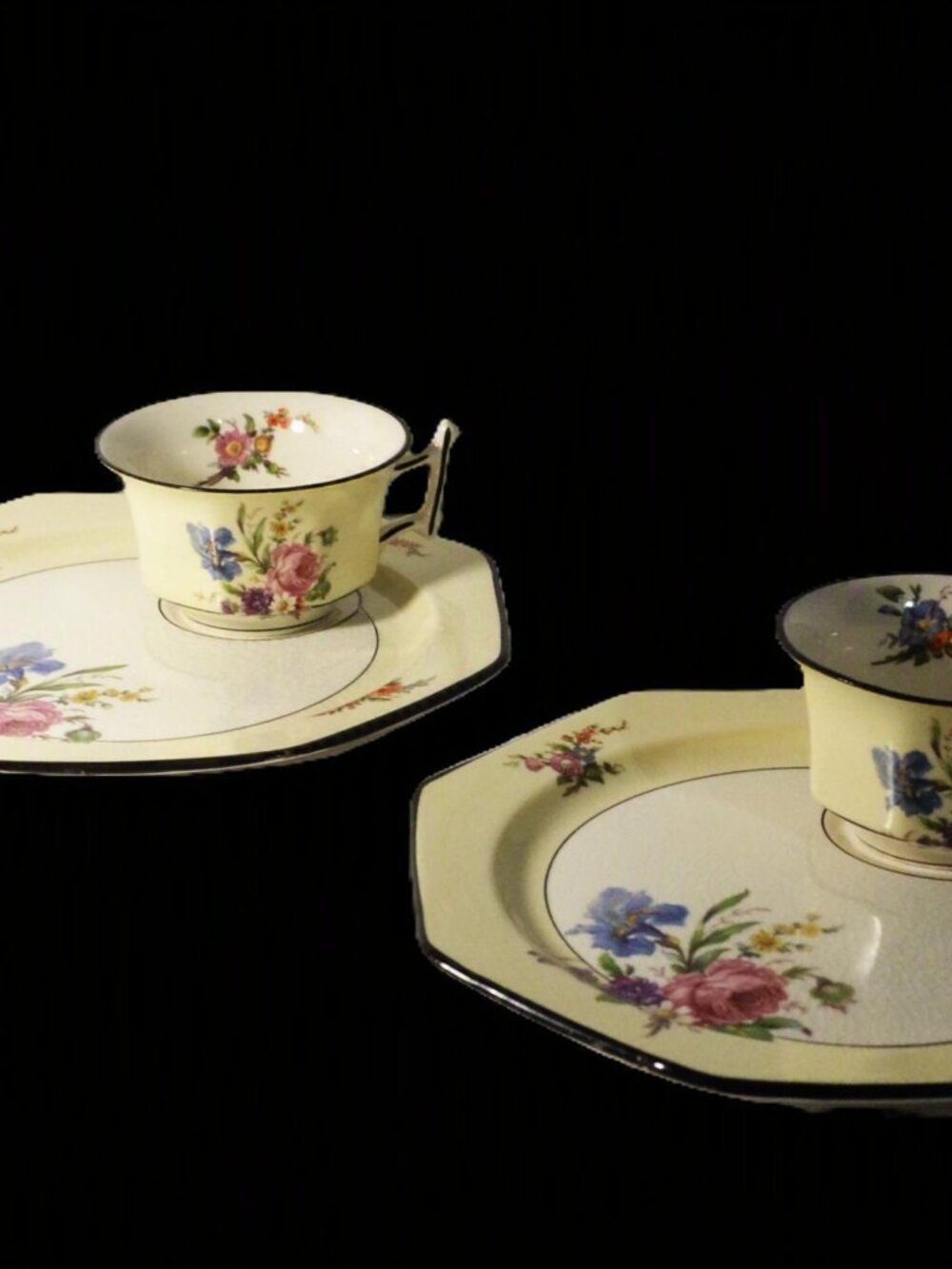 Vintage Regal Pottery Tea And Toast Set England